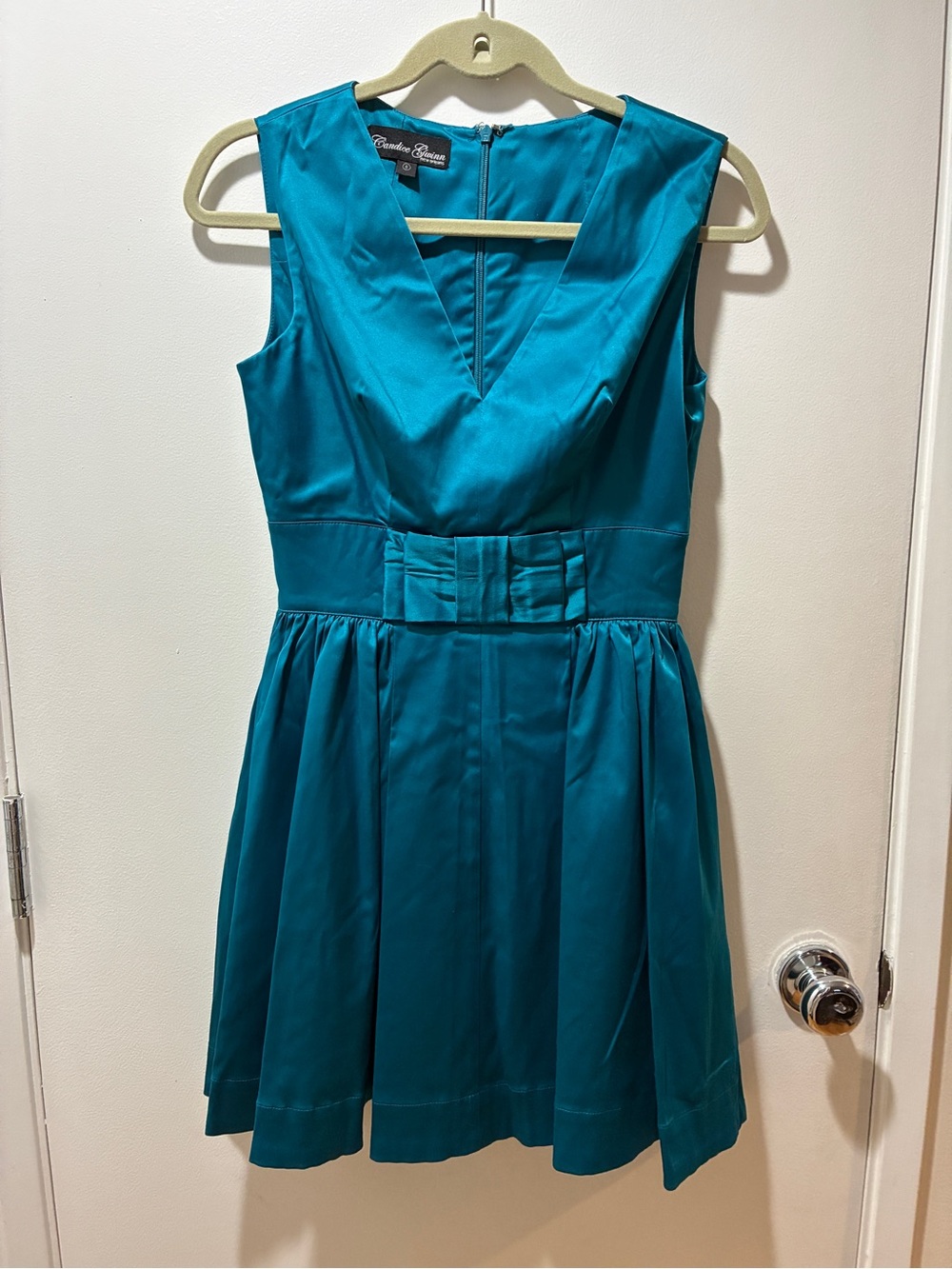 Rare satin party dress by Candice Gwinn New Orleans